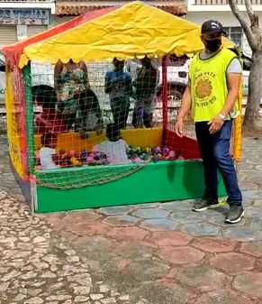 Camacã: Prefeitura leva diversão e alegria para as crianças de Camacã, distritos e povoados